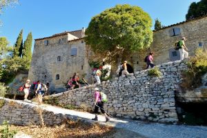 Balade à pied dans le Luberon autour de Buoux et de Sivergues