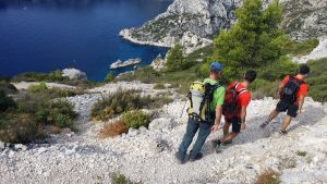 calanque de Cassis avec un accompagnateur en montagne - incentive