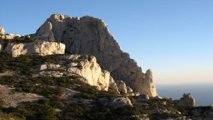 Calanques via cordata