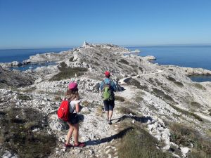 L'île de Pomègues et le port de la quarantaine de Pomègues