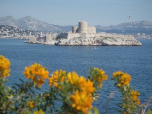 Le château d'If depuis une balade sur le Frioul