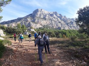 Cours de marche nordique Sainte-Victoire